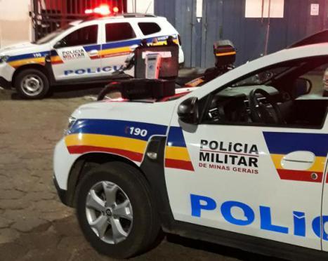 Viaturas do 52º Batalhão de Polícia Militar em Mariana