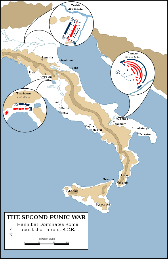 2. Punischer Krieg Karte 