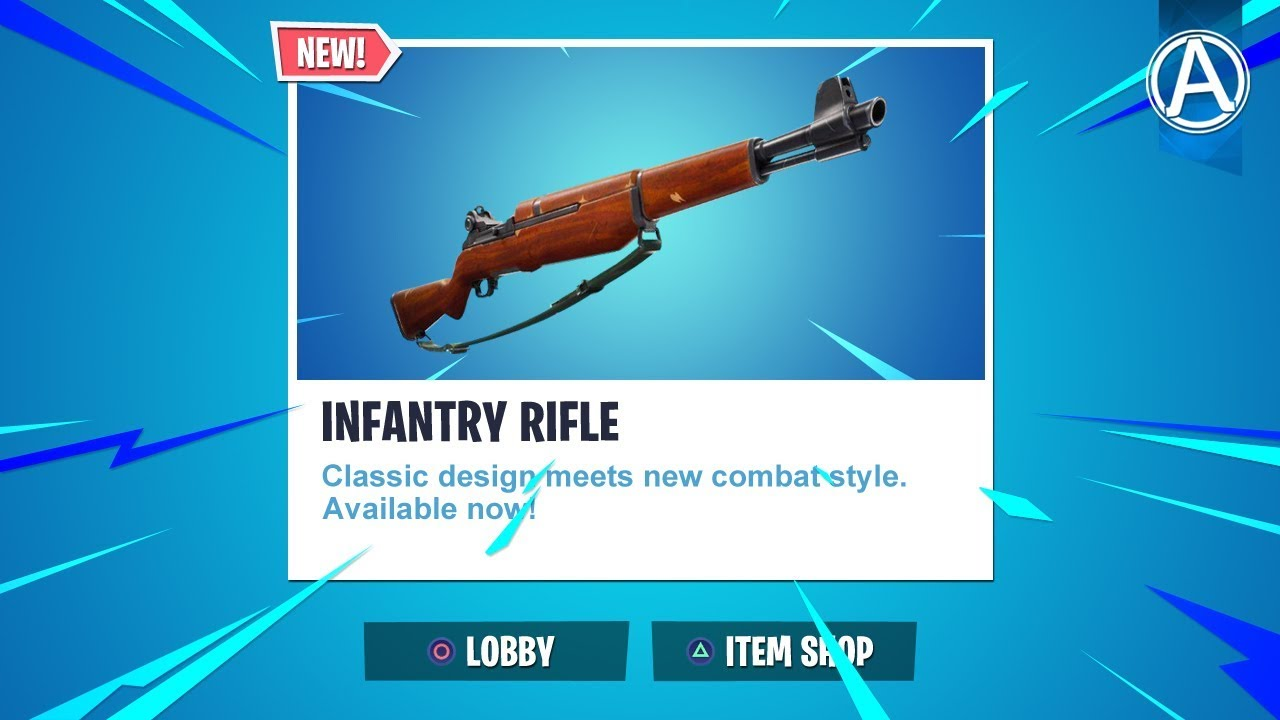 The classic Infantry Rifle