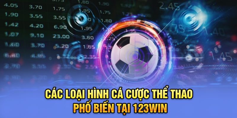 Các loại hình cá cược thể thao 123Win phổ biến