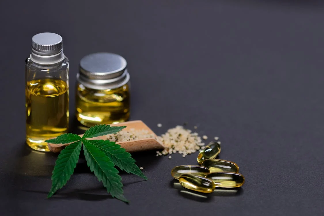different forms of CBD including oils and edibles