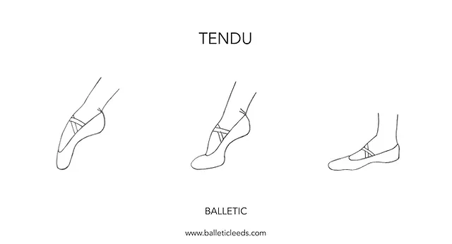 Gerakan Balet Dasar untuk Pemula - Tendu (Tahn-DU)