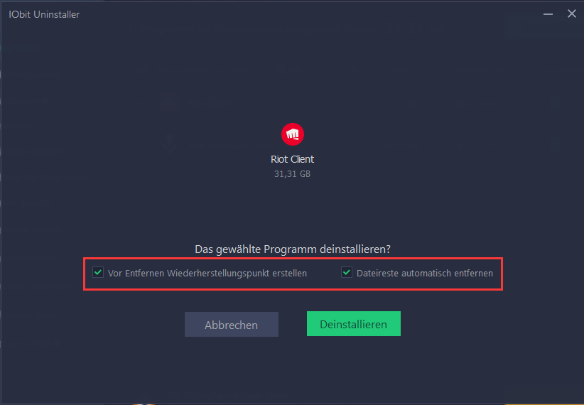Riot Client deinstallieren so geht