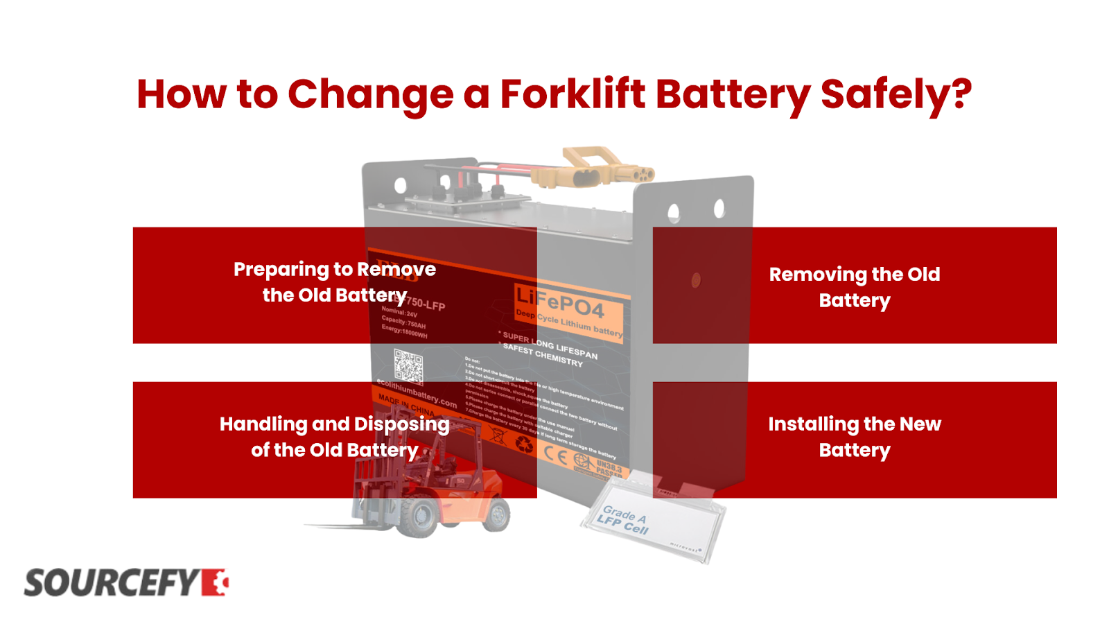 How to Change a Forklift Battery Safely?