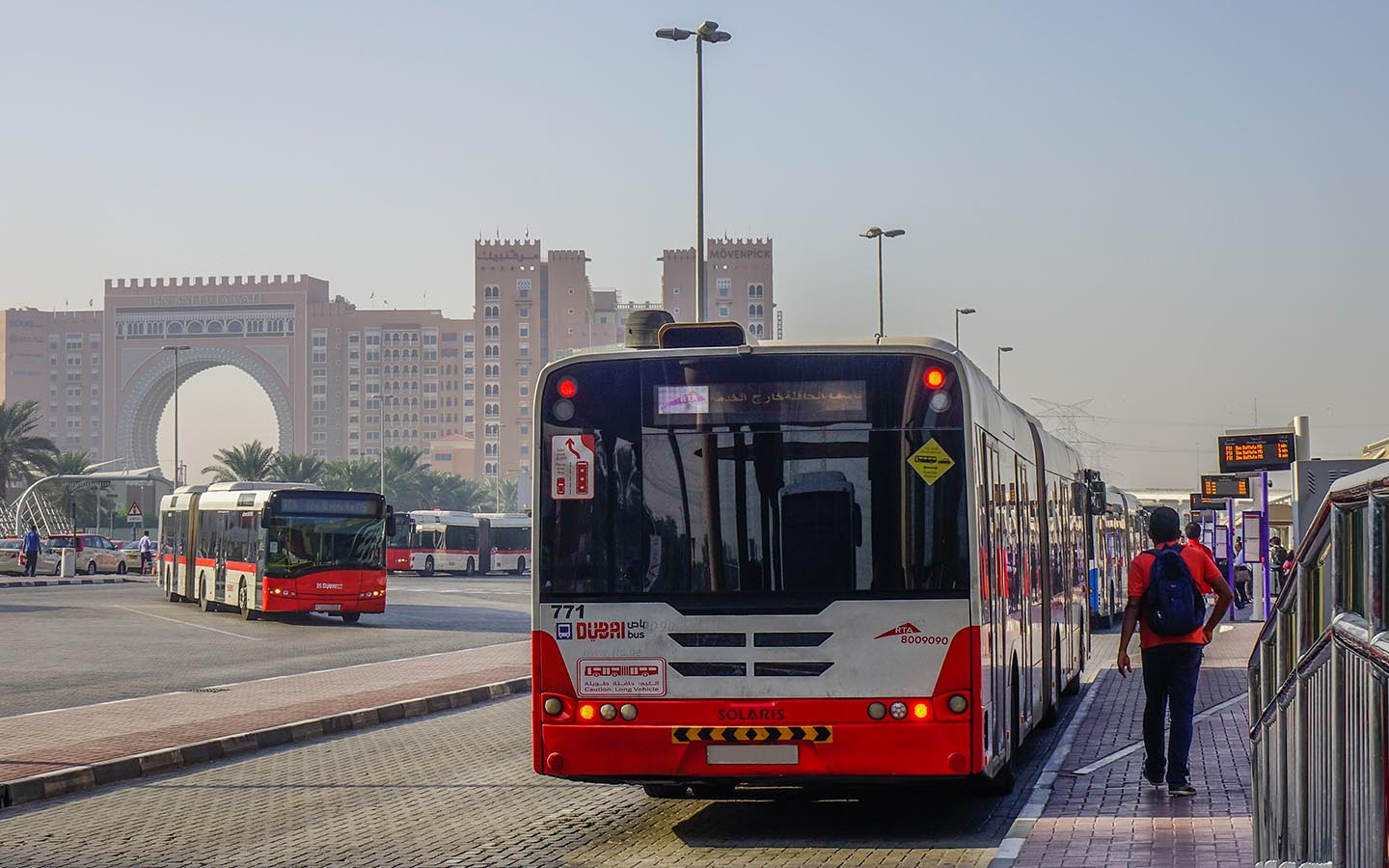 Abu Dhabi public bus network