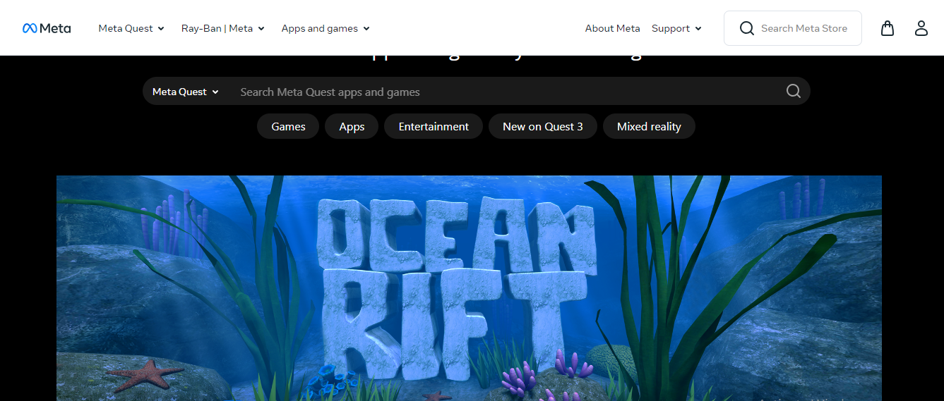 Ocean Rift VR Education App