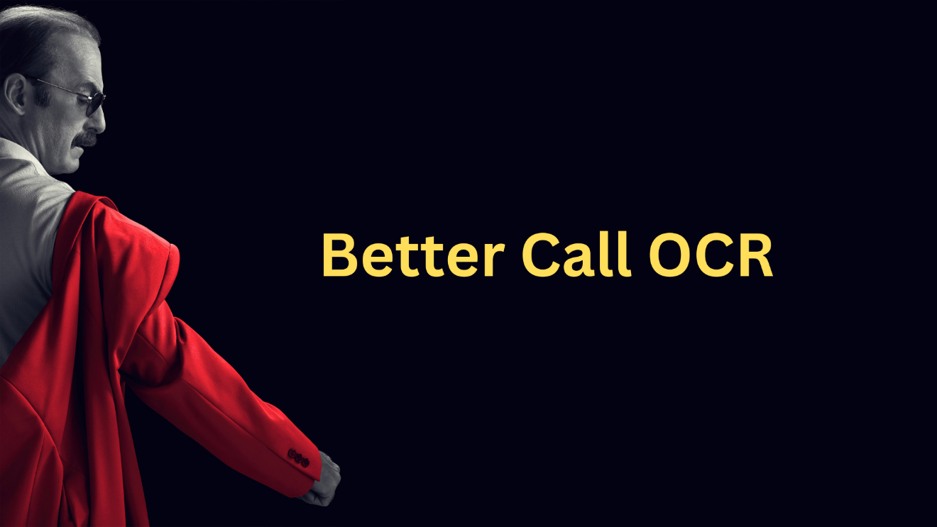Better Call OCR