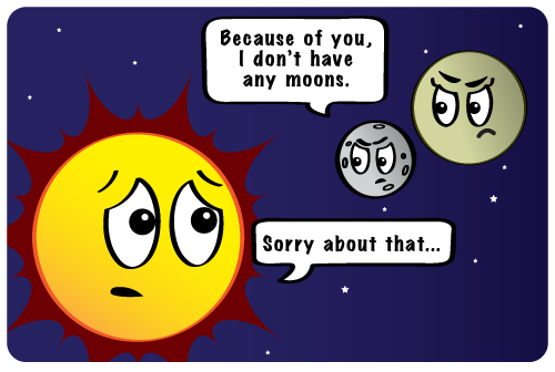 Funny moon picture