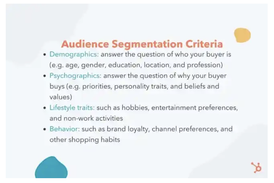 marketing strategy components: audience segmentation, targeting, and positioning