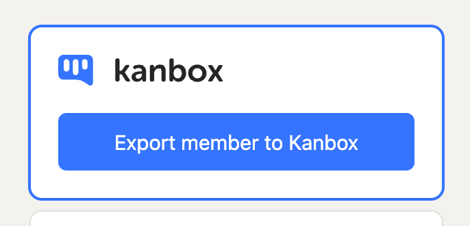 Member export button