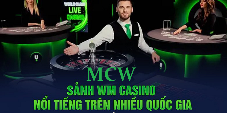 Các trò chơi hấp dẫn tại sảnh Casino WM