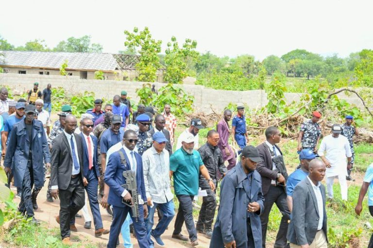 Governor Usman Ododo visits Confluence University of Science and Technology after abduction of students