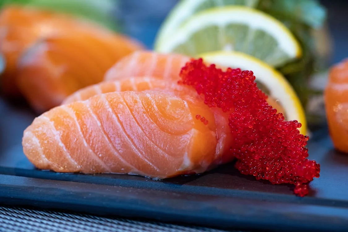 Cá hồi chứa nhiều axit béo omega-3