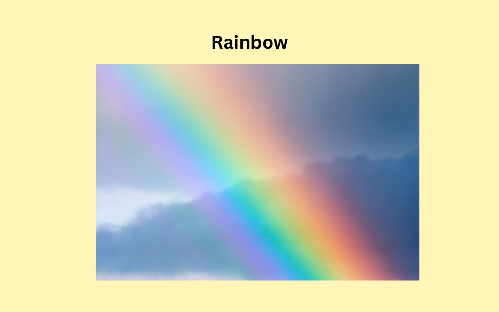 NCERT Class 7 Science Chapter 11 Light: Rainbow