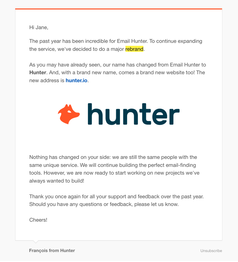 40 Rebranding Announcement Email Examples I Love (For Your Inspiration in 2024)