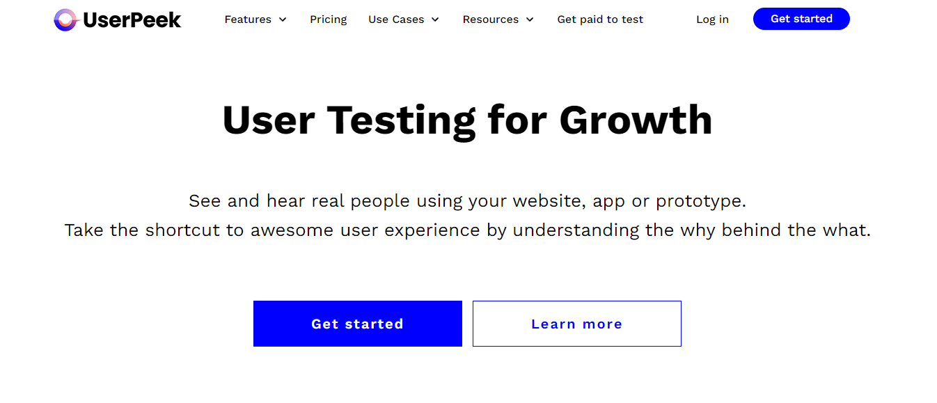 usability testing tools; Userpeek