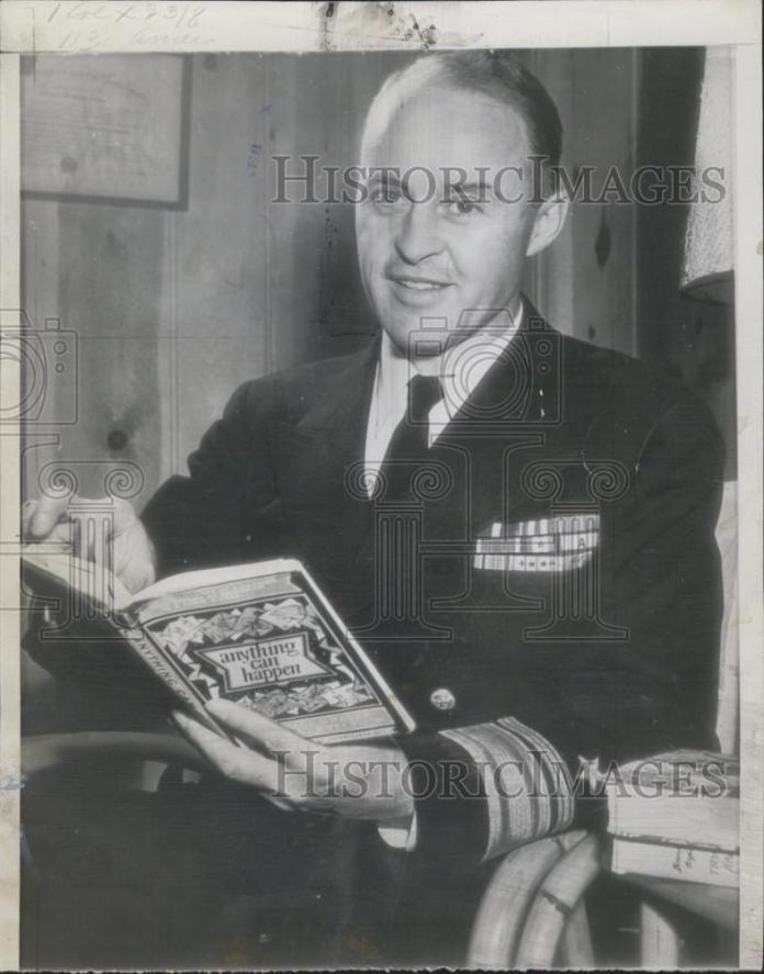 Rear Admiral TB Inglis Naval Intelligence 1945 Vintage Press Photo Print -  Historic Images