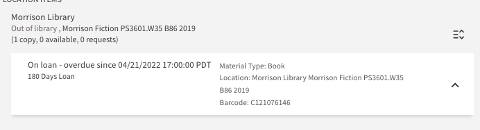 
UC Library Search full bibliographic display with the item material type removed