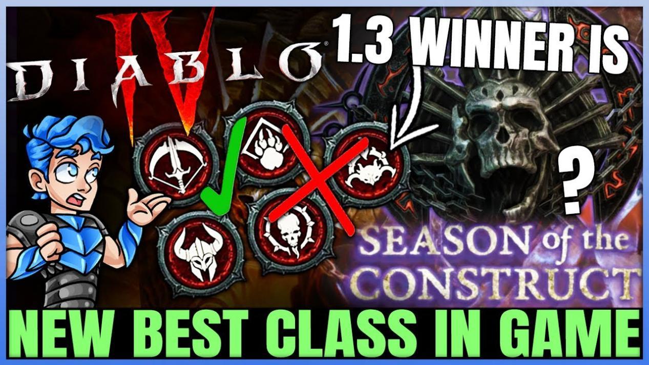 Diablo 4 - Best Class to Play in Season 3 - Class Tier List Post Patch 1.3 & Seneschal Rune Winners!
