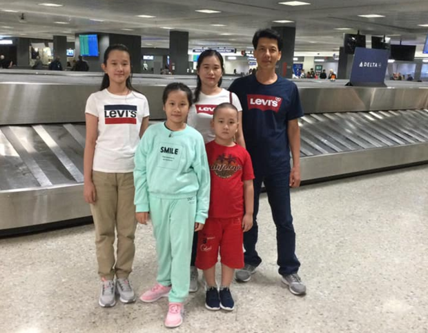 Luật sư Võ An Đôn và gia đình đến Hoa Kỳ để định cư