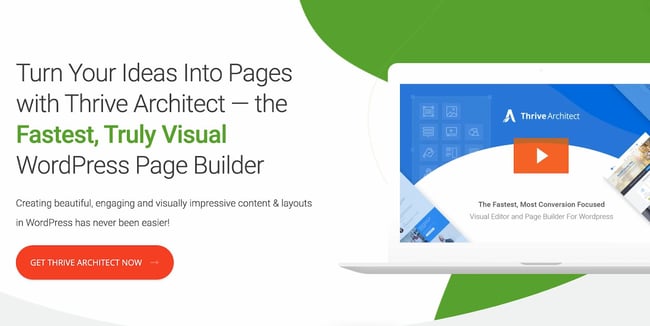 best WordPress page builders; Thrive Themes