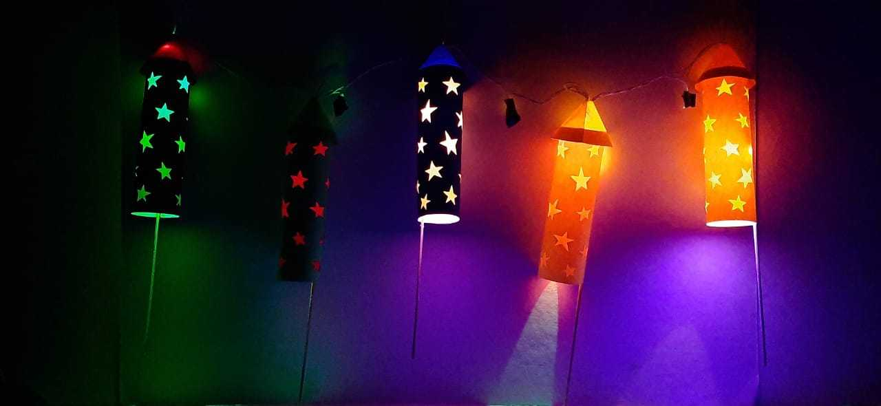 Learn Diwali Rocket Toran Paper Craft Ideas