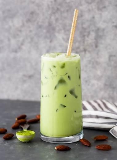 Image result for Iced Green Tea Latte