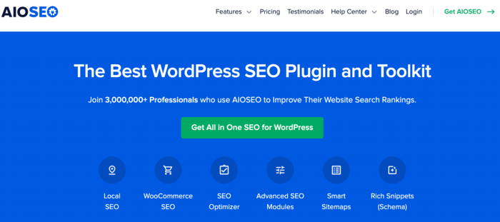 AIOSEO is a powerful WordPress plugin that has one of the best SEO monitoring tools.