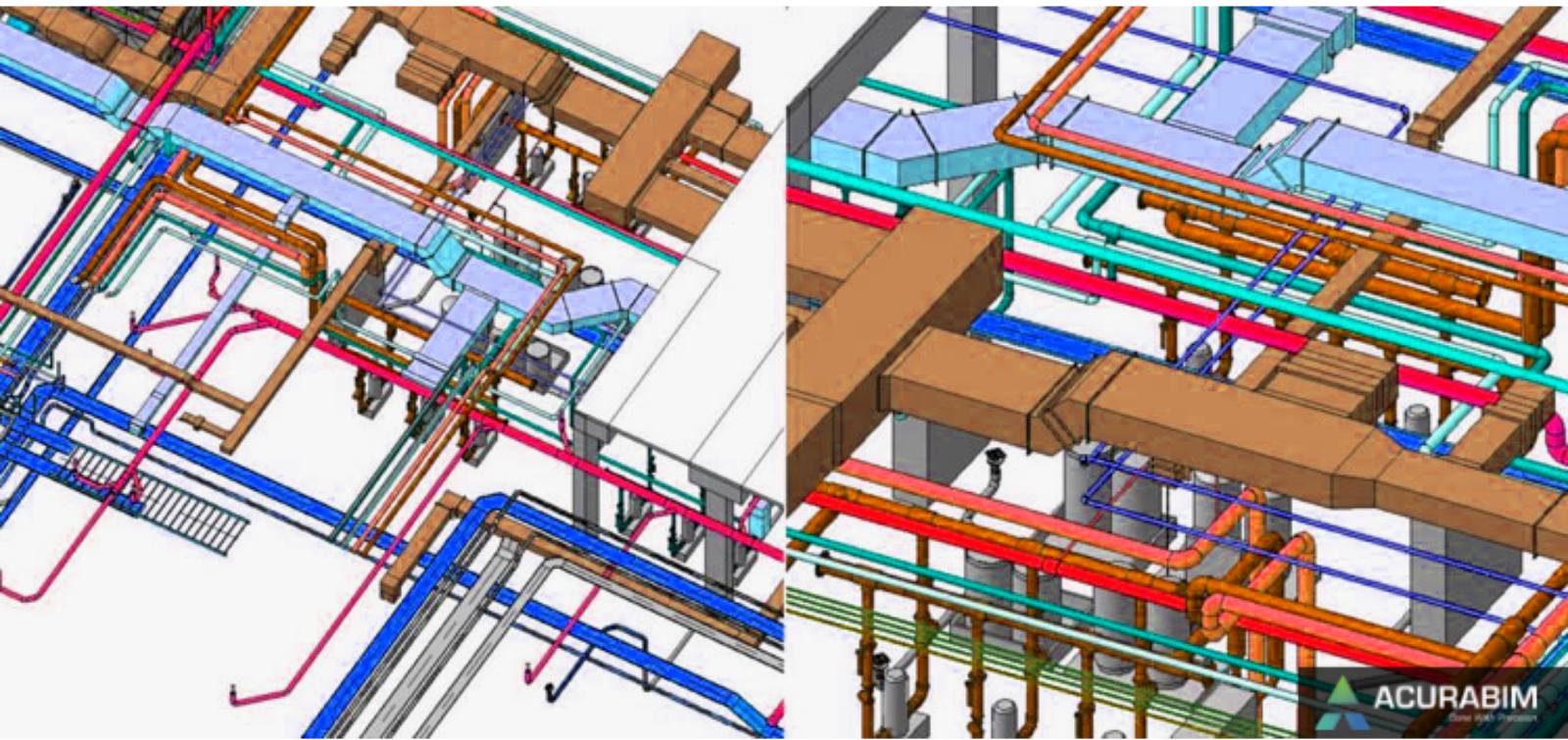 Clash detection in BIM helps reduce cost and increse efficiency in the AEC industry