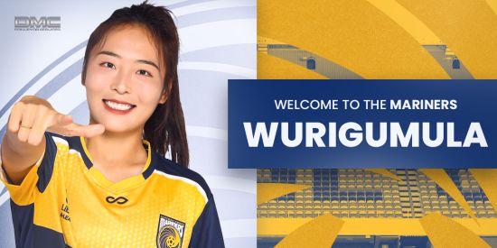 <a href='/clubs/central-coast-mariners'>Central Coast Mariners</a> sign Chinese International Wurigumula￼