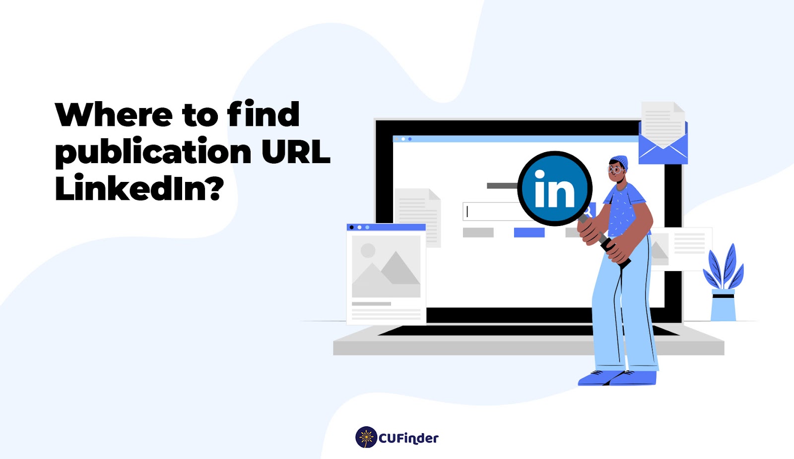 Where to find publication URL LinkedIn?