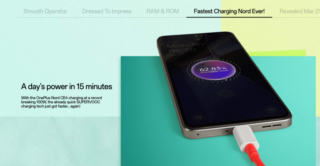 OnePlus Nord CE4 confirmed to come with 100W fast charging, 8GB RAM, and  more