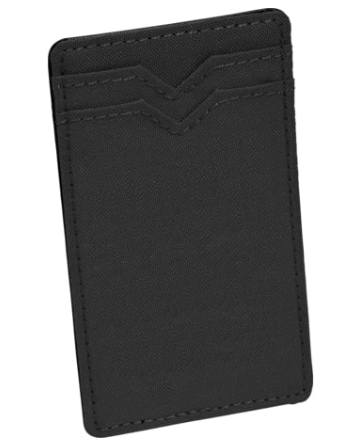 Screenshot of a black RFID phone wallet. 