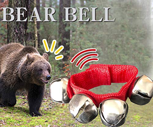 3.กระดิ่งไล่หมีสำหรับเดินป่า Deco2pro Bear Bell with Magnetic Silencer for Camping