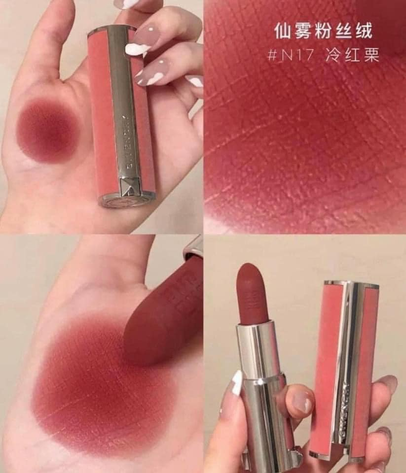 Son thỏi đỏ đất Givenchy N17 Rouge Erable