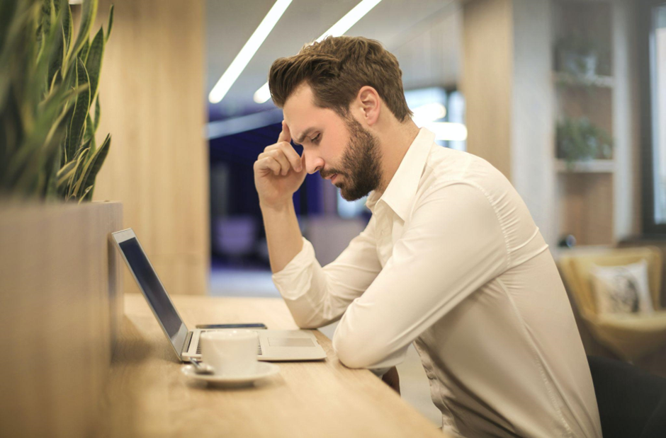 A man is reflecting on his digital wellness and wondering which habits to track.