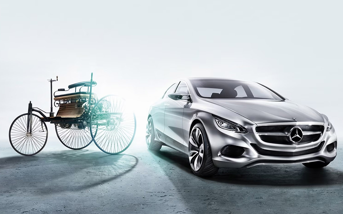explore the history of mercedes benz to see the brand's evolution