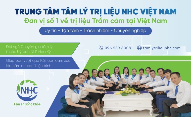 NHC Việt Nam là cơ sở uy tín hàng đầu trong điều trị trầm cảm ở trẻ em.