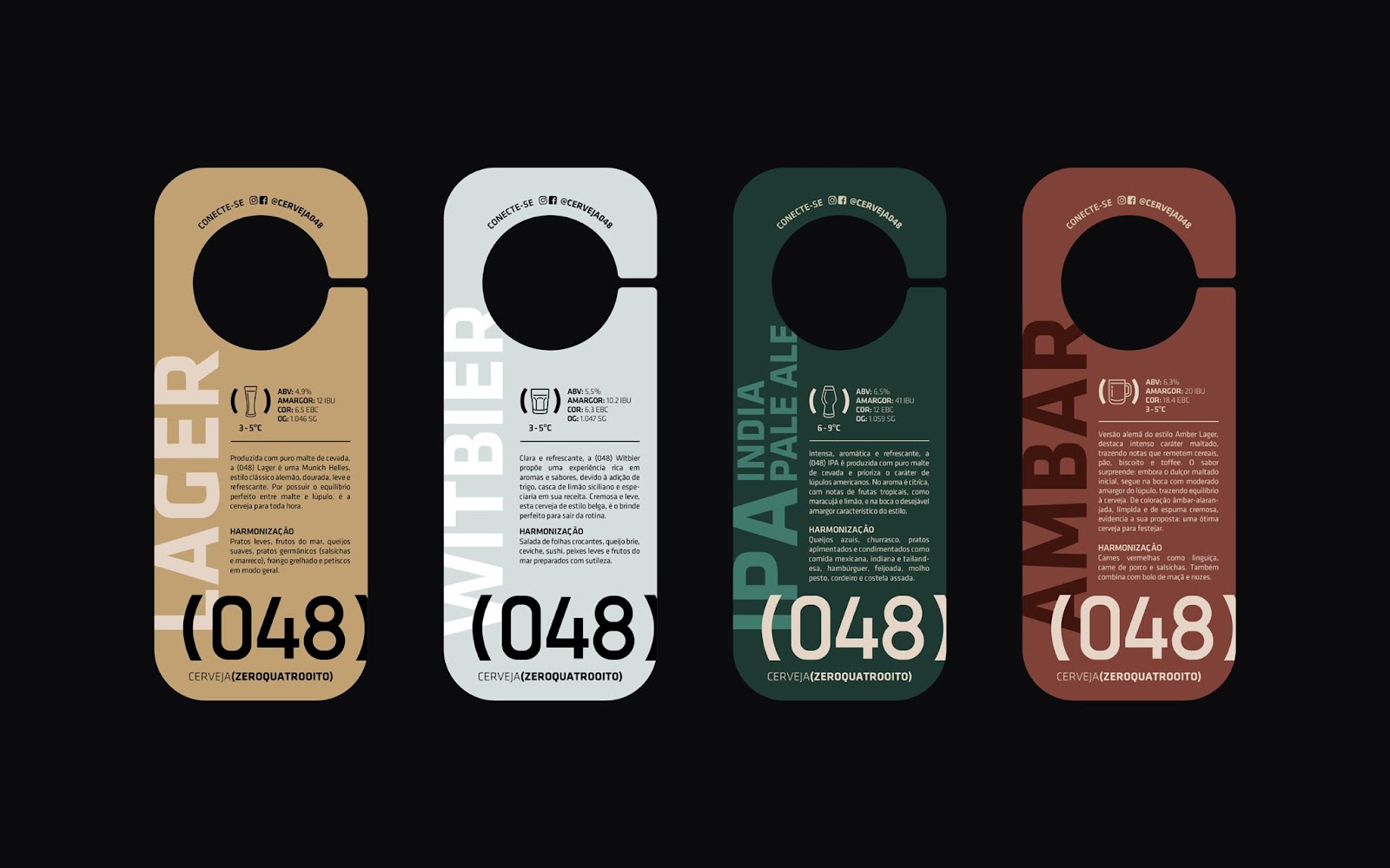 Artifact from the Brewing Visual Impact: Typography in Cerveja (048)'s Packaging Design article on Abduzeedo