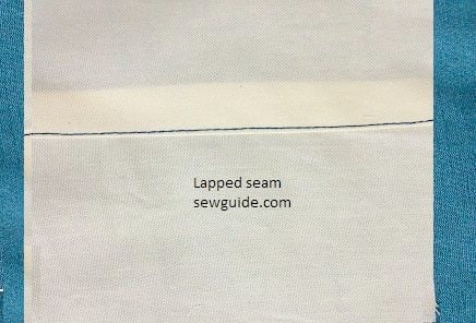 lapped seam