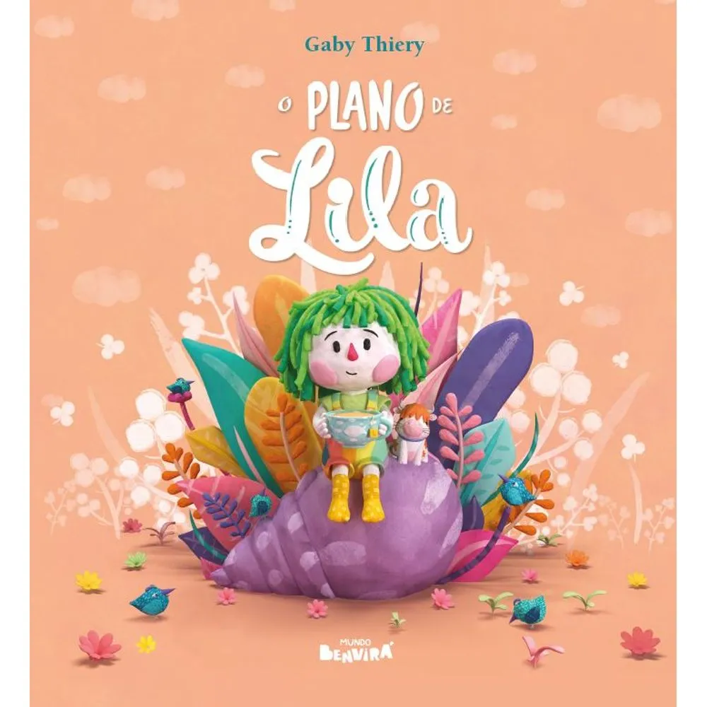 Dia do Contador de Histórias: capa do livro o plano de lila