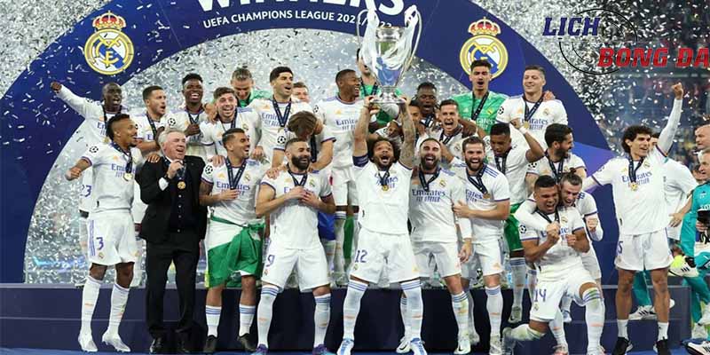 Los Blancos đang giữ kỷ lục về số lần vô địch Champions League