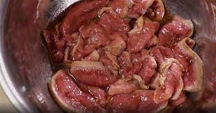 Lưỡi bò ướp
