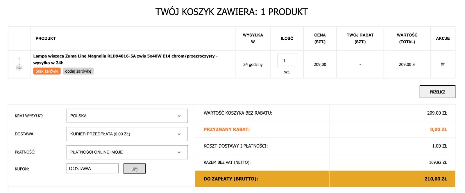 HurtElektryczny.pl kod rabatowy na darmową dostawę