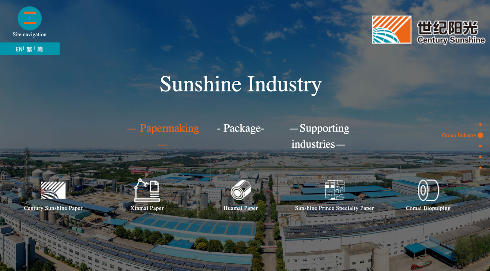 China Sunshine Paper Holdings Co Ltd