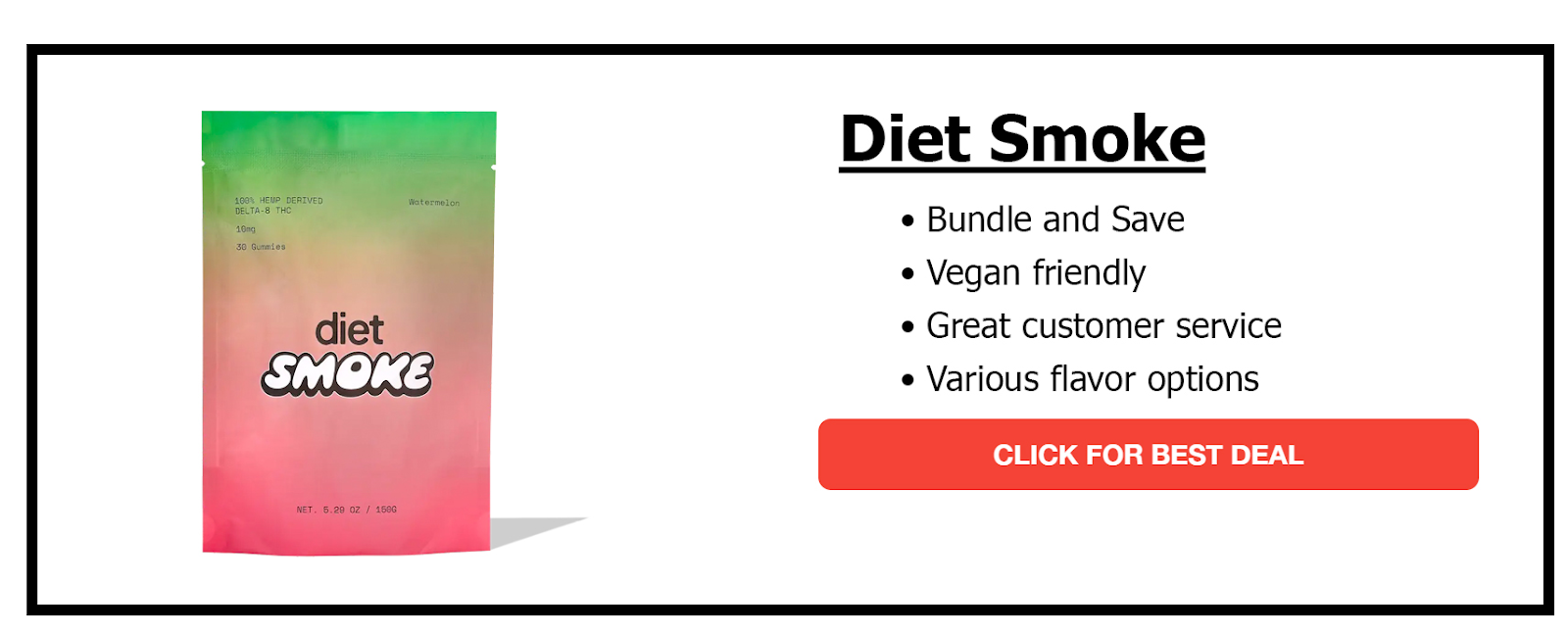 Diet Smoke Best THC Edibles