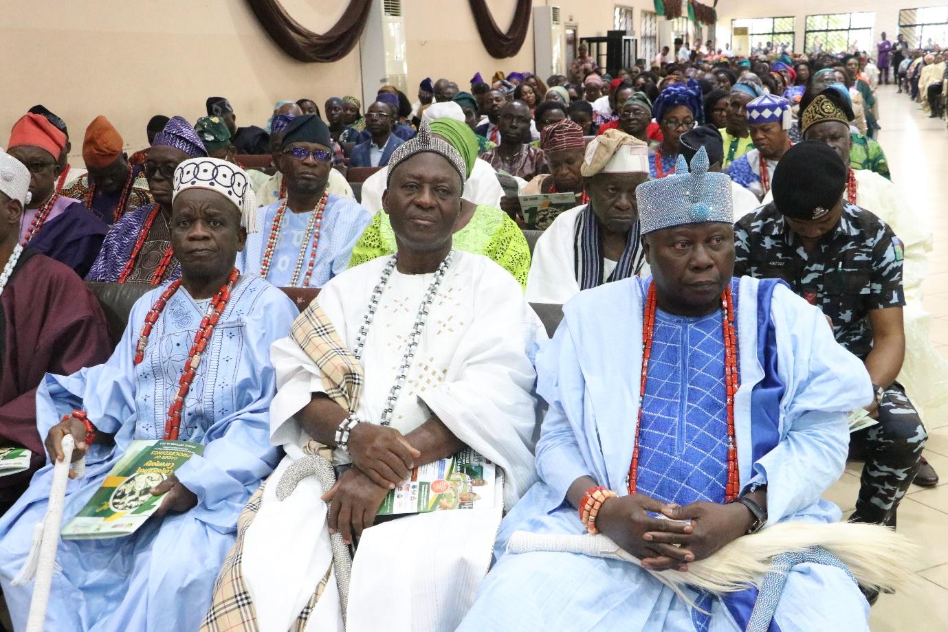C:\Users\USER\Downloads\A cross-section of Traditional Rulers led by the Olomu of Omu Aran, HRM Oba AbdulRaheem Adeoti Landmark University 10th Convocation ceremony.JPG
