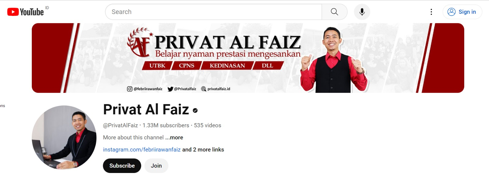 Belajar SNBT 2024 Privat Al Faiz