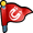 Icon flag red