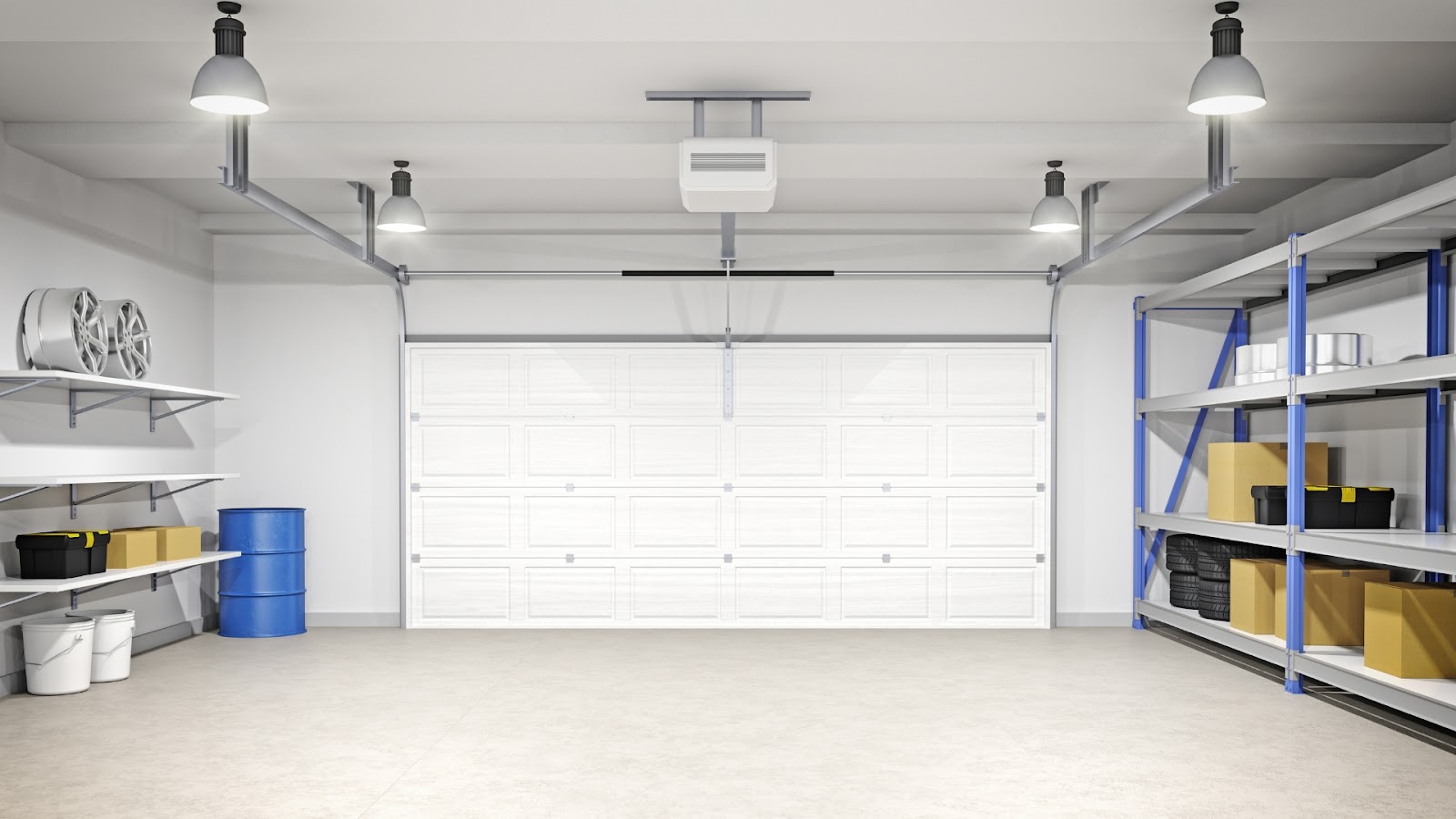 An energy-efficient garage
